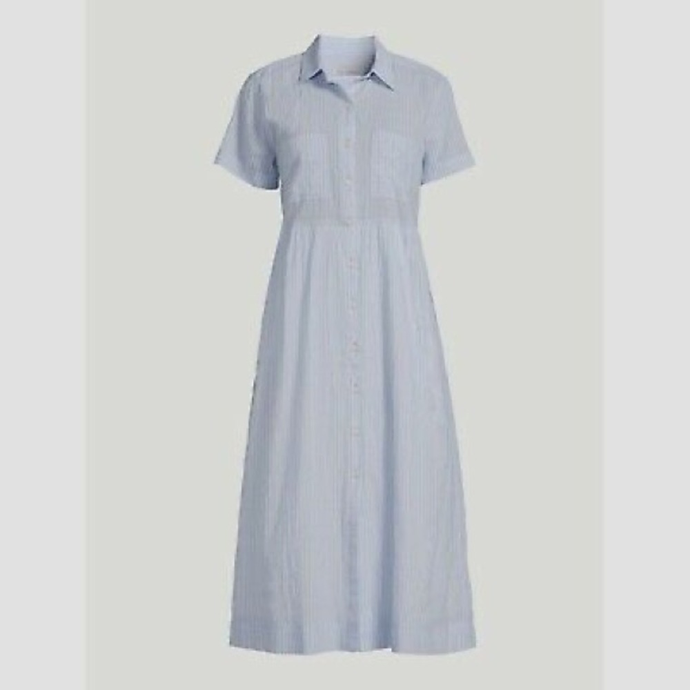 Free Assembly Maxi Shirtdress XS